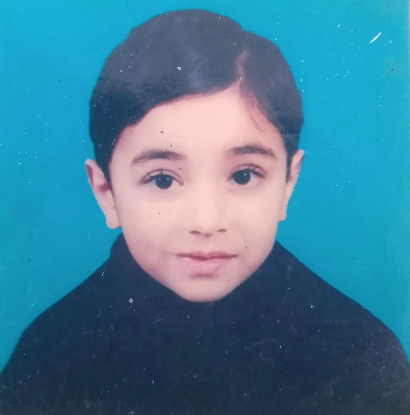 My childhood school portrait